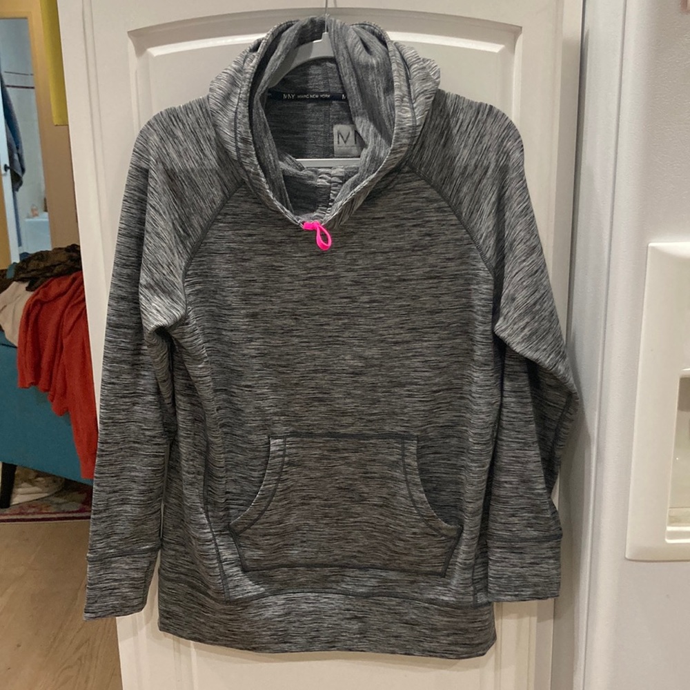 Marc New York women’s Athletic leisure Gray hoodie size M